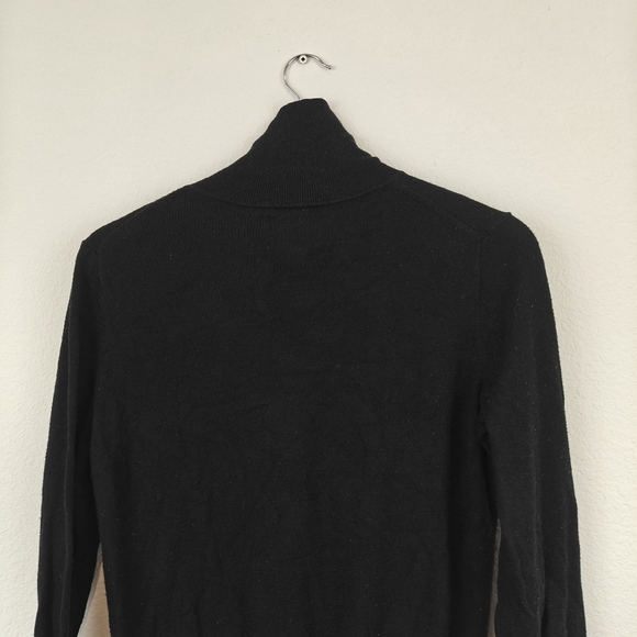 AYR Hi T Turtleneck Long Sleeve Sweater In Black Size Small Women's - Picture 9 of 10
